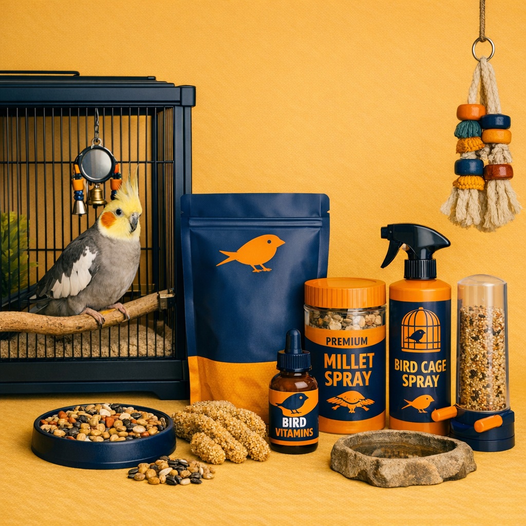 محصولات پرندگان-پت فودینو